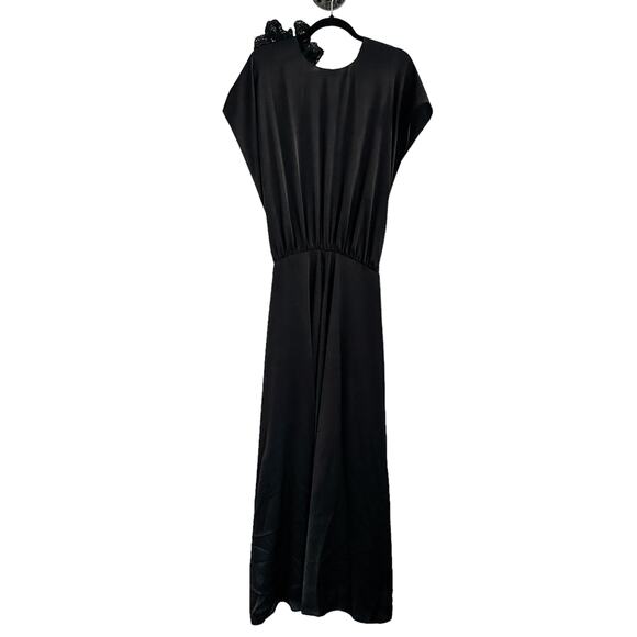 Nina Ricci Flower Gown Black - Picture 9 of 12